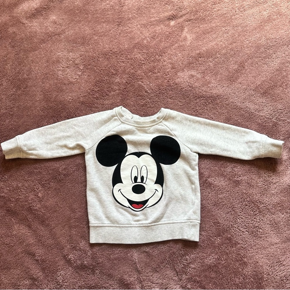 H&M Mickey Mouse Sweater, 12-18 months